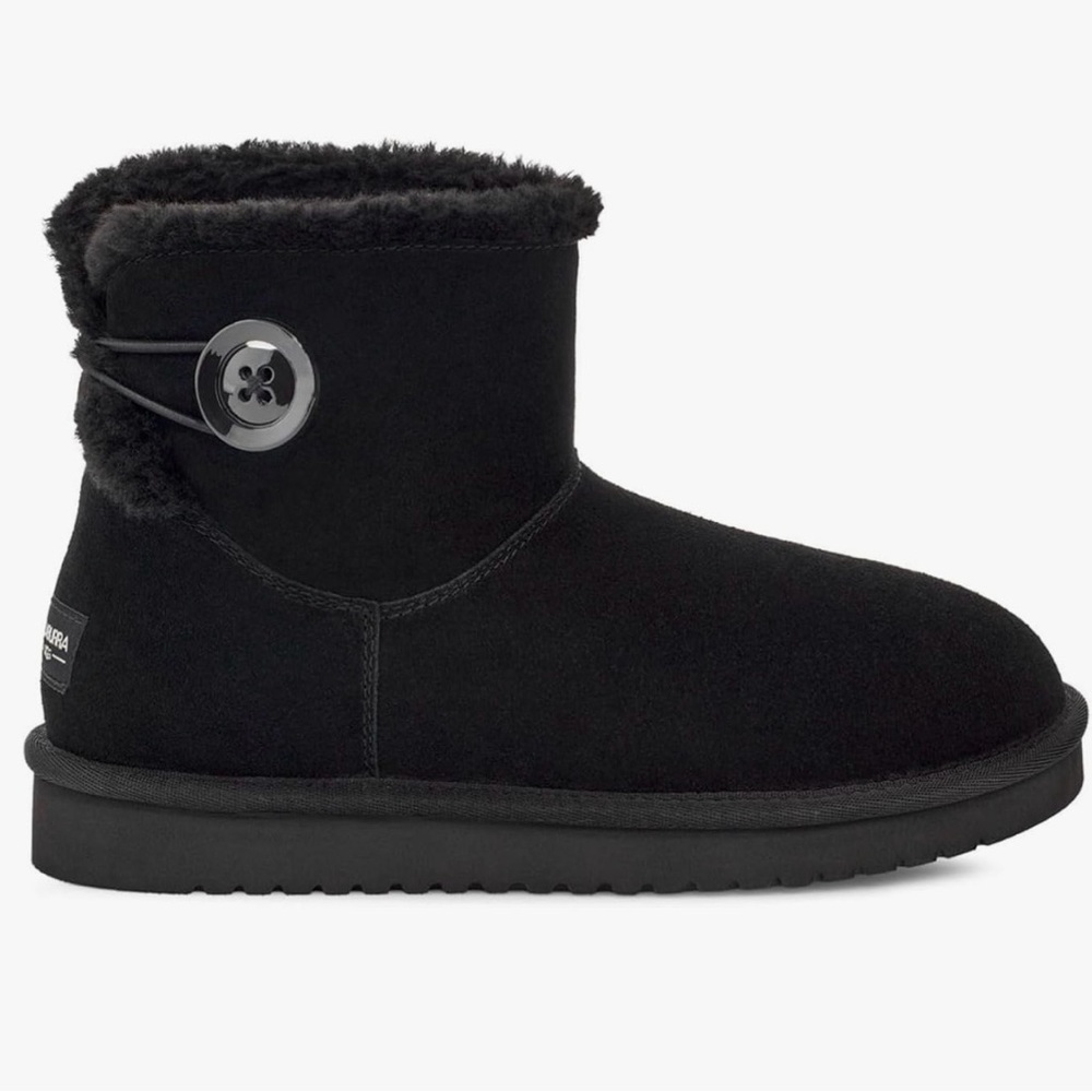 NIB Koolaburra by UGG W Nalie Mini Black Winter Boots Size 7